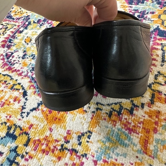 Vintage Bally Switzerland Parawet Leather Loafers in Black Mens Size 10D main image 6